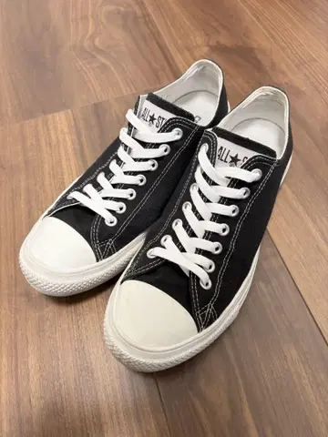 컨버스 올스타 라이트 OX 블랙/화이트 28cm