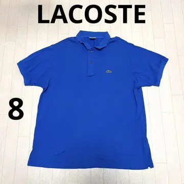 168 LACOSTE 반팔 피케 셔츠 블루 8 라코스테