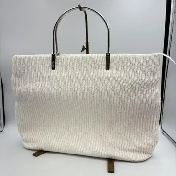 란체티 토트백 여성용 화이트 0711-S6499h