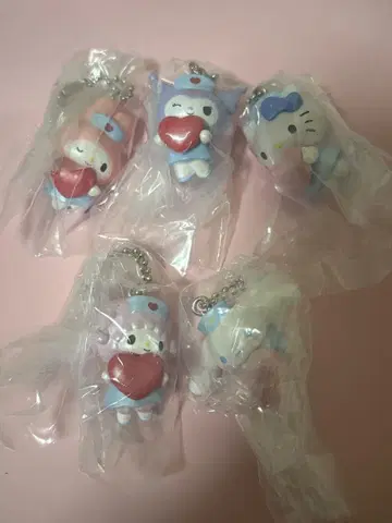 산리오 간호사 스윙 마스코트 컴플리트 세트