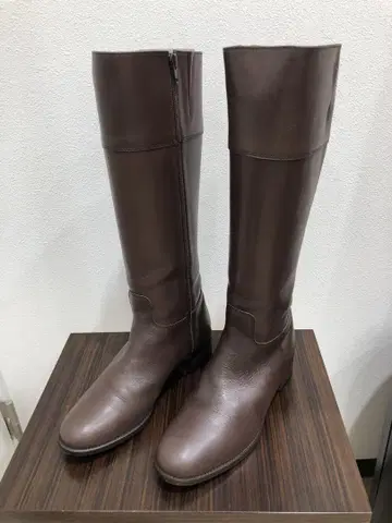 버클레이 롱 부츠 브라운 25