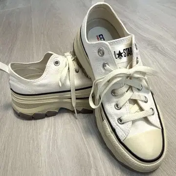 컨버스 올스타 트렉 웨이브 스니커즈 통굽 24.5cm