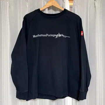 Manhattan Portage 로고 트레이닝복 블랙