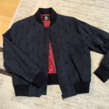 PAUL SMITH 네이비 도트 무늬 점퍼
