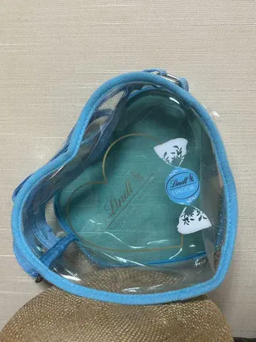 린츠 최애 컬러 파우치 하트 스카이블루