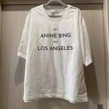 플라주 구매 ANINE BING 이번 시즌 T셔츠 시착만 한 상품
