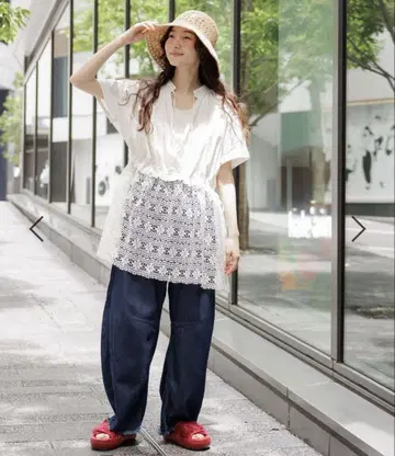 니코앤드 숏 슬리브 처치 튜닉
