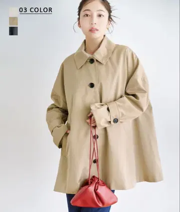 basement online 트렌치코트 베이지
