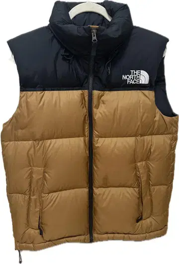 THE NORTH FACE 다운 베스트 블랙/브라운