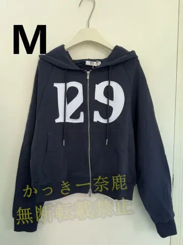 ILLIGO 129 LOGOM 사이즈 네이비 후드티 숫자 29