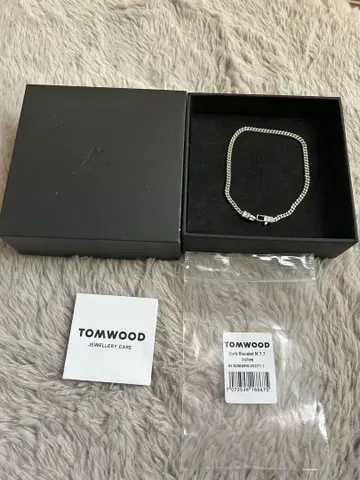 TOMWOOD 톰우드 Curb Bracelet M 7.7inches