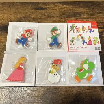 마리오 러버 스트랩 컬렉션 Nintendo 5개 세트