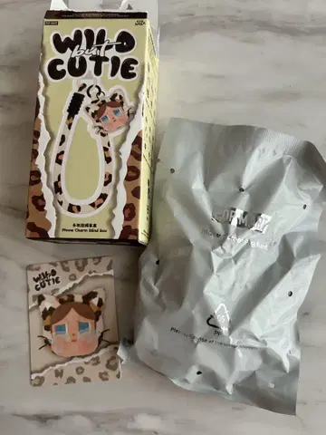 크라이베이비 Wild but Cutie 레오파드 무늬 스트랩 봉투 미개봉