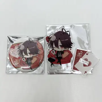 AMNESIA 아무네시아 신 아크릴 스탠드 캔뱃지 2개 세트