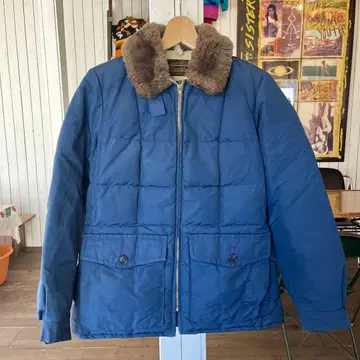 70s Eddie Bauer 퀼팅 다운 자켓