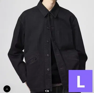 오버 사이즈 컬러 데님 자켓