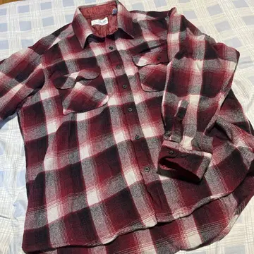 Sears Roebuck 울 플란넬 셔츠