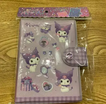 새상품 산리오 쿠로미 씰첩 씰 바인더 Sanrio 산리오