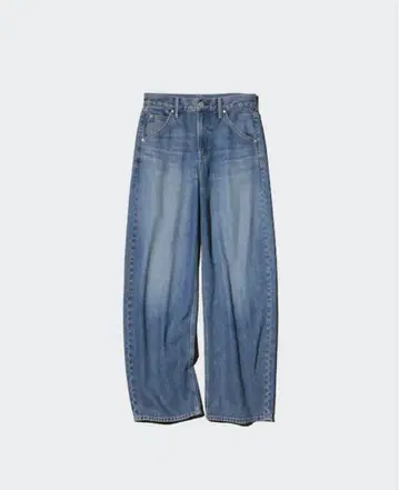 UNIQLO 배기 커브 청바지