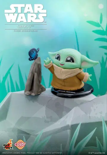 핫토이즈 그로구 코스비 바블헤드 피규어