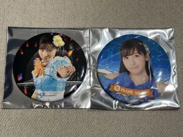 Aqours Documentary 이나미 안쥬 캔뱃지 세트
