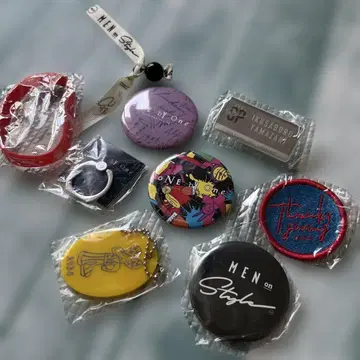 야마자키 이쿠사부로 캔뱃지 세트 MEN on Style 8개
