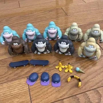 MONKEY CRAB 몽키 클럽 피규어 컬렉션 전종 9개 세트