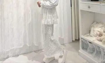메리제니 스커트 에이프런 세트