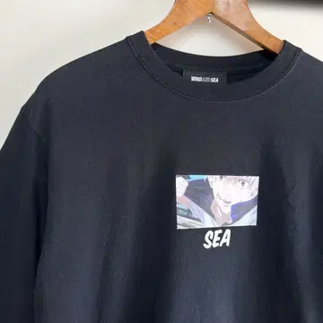 주술회전 x WIND AND SEA 롱티