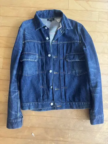 A.P.C. 다크 블루 데님 자켓