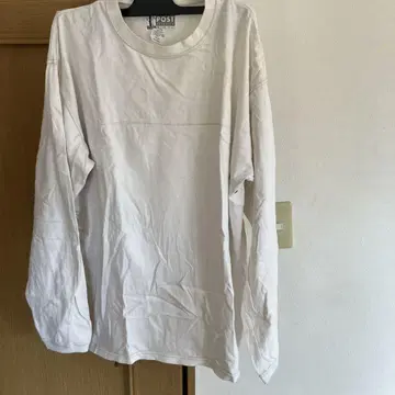 POST OVERALLS 긴팔 티셔츠 L 사이즈