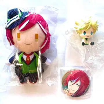 사카사키 나츠메 하루카와 소라 코스튬 캔뱃지 제일복권 피규어