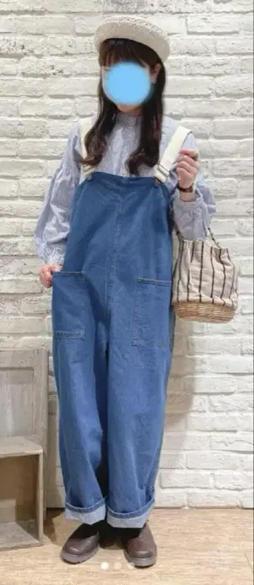사만사 모스2 오가닉 코튼 혼방 데님 살로펫