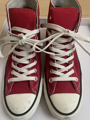 컨버스 converse GORETEX 스니커즈 하이컷 레드