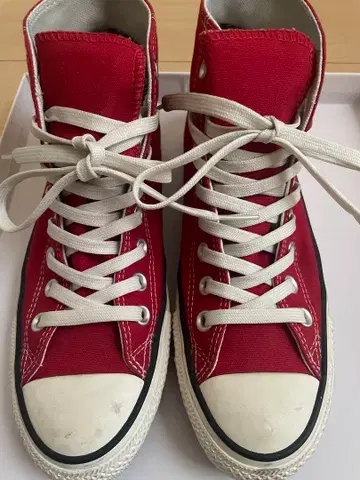 컨버스 converse GORETEX 스니커즈 하이컷 레드