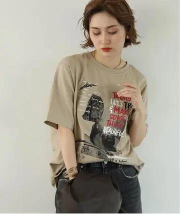 그레디 브릴리언트 Re Fiina 포토 콜라주 티셔츠