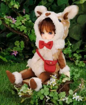 유 SD 유천사 치비 드레스 아기 사슴 인형옷