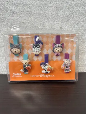 s473 클립 세트 6개입 더피 미사용 새상품 Disney