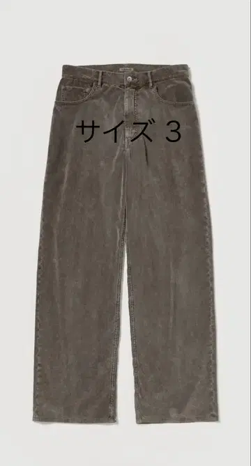 PIGMENT DYED FINX CORDUROY WIDE..
