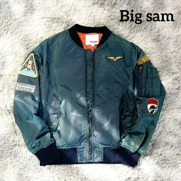 Big sam 와펜 MA-1 플라이트 자켓 M 사이즈 카키