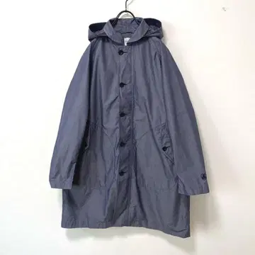 ORCIVAL x Ray BEAMS 별주 2WAY 후드 코트 인디고