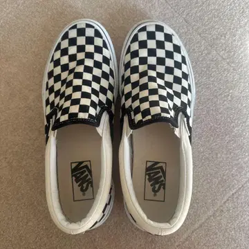 vans 슬립온 체커 25cm