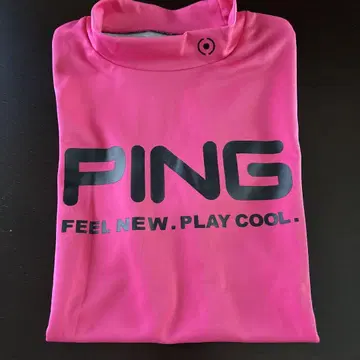 PING 여성용 M 핑크 반팔