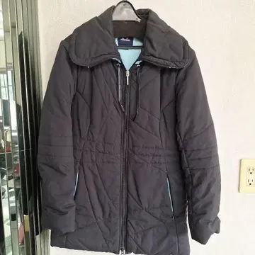 ellesse 블랙 다운 자켓 엘레쎄