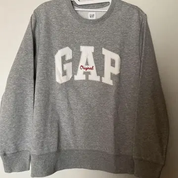 GAP 그레이 맨투맨 트레이닝복