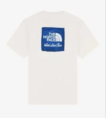 The North Face Aime Leon Dore 로고 티 화이트