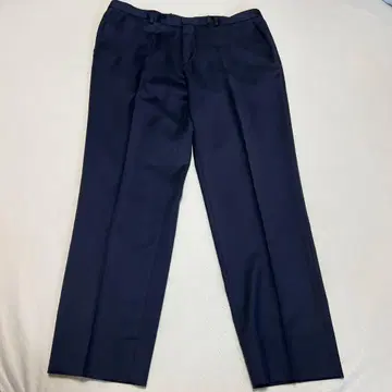 HUGO BOSS 휴고보스 네이비 슬랙스 슬림 슬림 빨간색 택 XL L