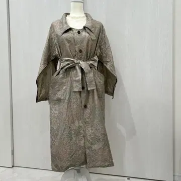 오시마 명주 리메이크 롱 코트