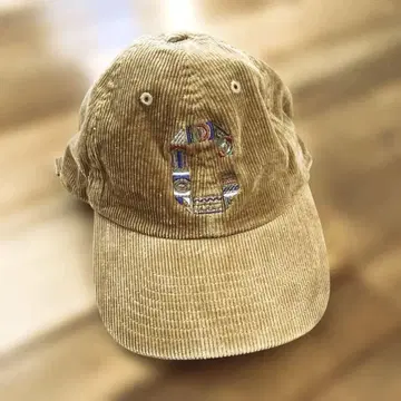 47 코듀로이 캡 자수 C 로고 카프