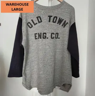[즉시 구매 환영] WAREHOUSE 베이스볼 티셔츠 롱티